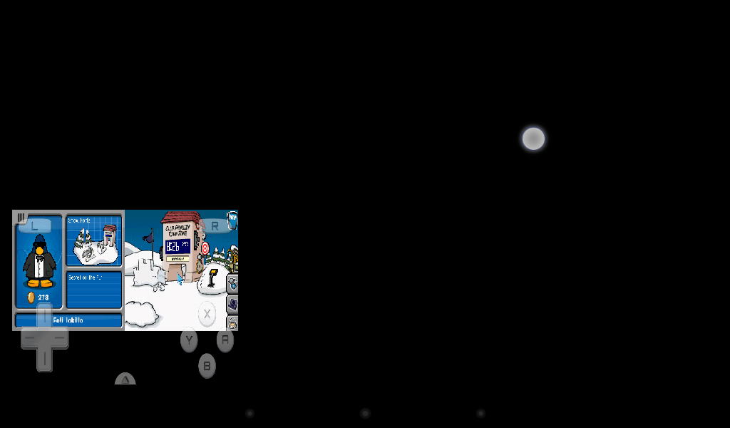 See the white point. Its my finger touching the screen